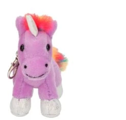 Depesche 10823 Anhänger Ylvi And The Minimoomis Plüsch Ca 8cm - Einhorn Lila
