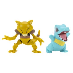 Jazwares PKW0138 Pokemon Battle Figuren Pack - Abra + Karnimani -Bester Spielzeug Geschäft 0889933950077 Pokemon Battle Figure Multipack Battle Ready PKW0138 Group FRONT A VARIANTE 003