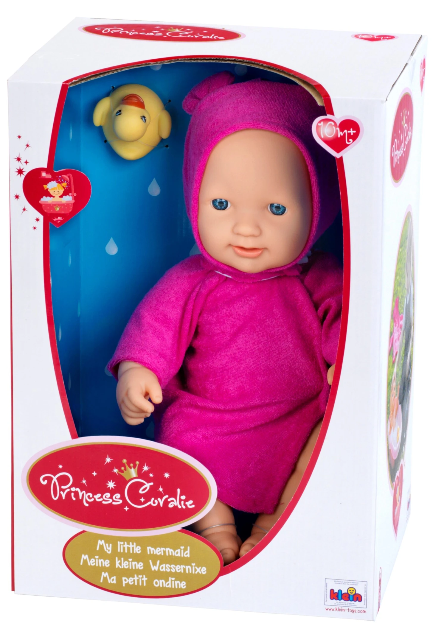 Theo Klein Princess Coralie Meine Kleine Wassernixe Badepuppe Inkl. Badeente Ab 10m+ 1637 3 Theo Klein Princess Coralie Meine Kleine Wassernixe Badepuppe Inkl. Badeente Ab 10m+ 1637