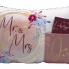 Hergo Geschenk-Kissen Mit Tasche 30x20cm - 1921 Mr. & Mrs. -Bester Spielzeug Geschäft 1921 kk