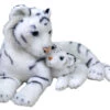 Wild Republic 19402 Weißer Tiger Mit Kind Ca 40 Cm Plüsch Mit Öko-Füllung -Bester Spielzeug Geschäft 19402 Mom Baby White Tiger