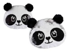 Bb Klostermann 21030 Panda Fun Kissen Mit StreichPailletten Kuschelkissen