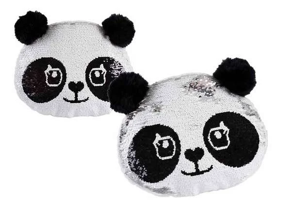 Bb Klostermann 21030 Panda Fun Kissen Mit StreichPailletten Kuschelkissen