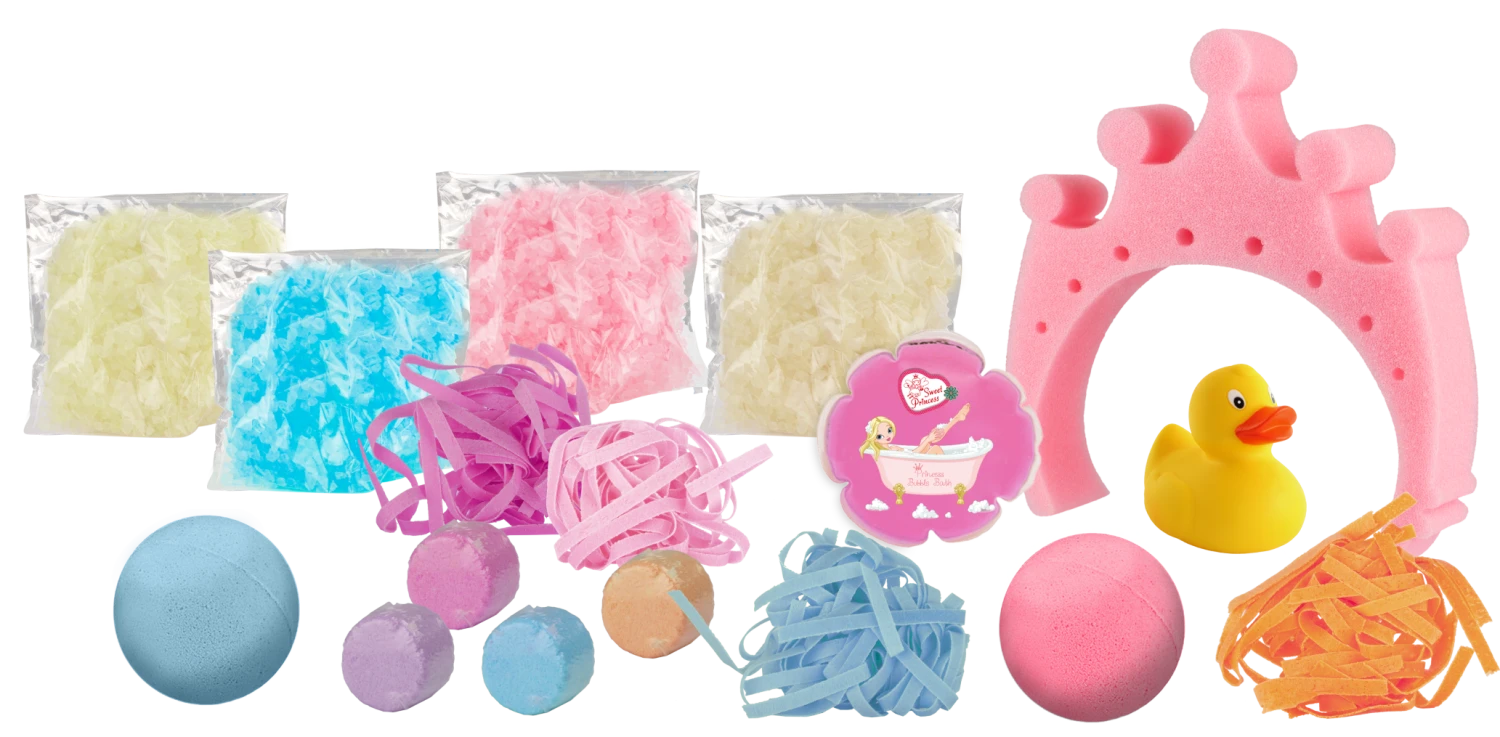 KTN Sweet Princess Glamour Badeset Für Kleine Prinzessinnen 4 KTN Sweet Princess Glamour Badeset Für Kleine Prinzessinnen – Bild 2