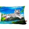 Wild Republic 26223 Kissen Rechteckig Weißer Tiger 43x28 Cm Plüsch