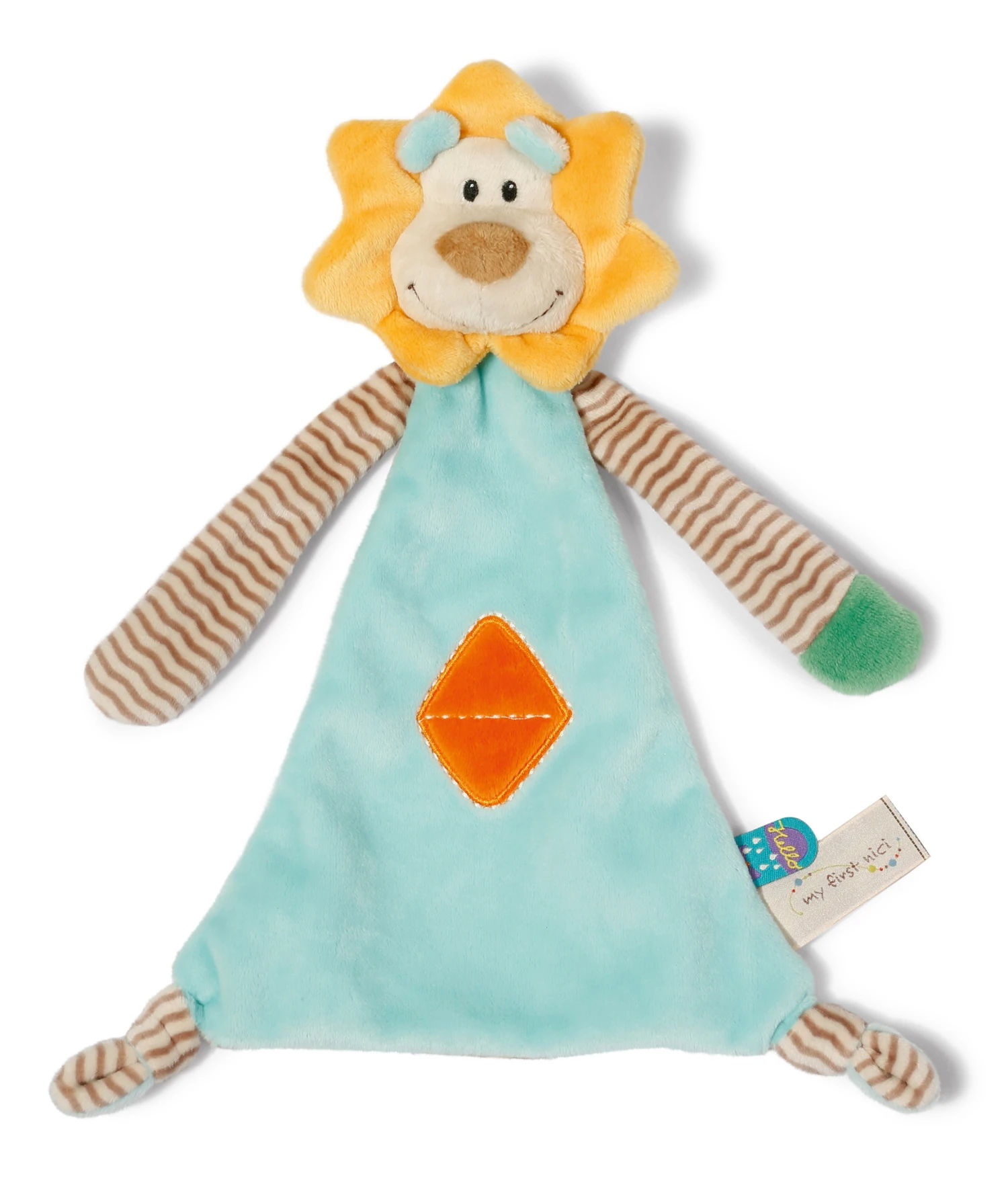 Nici 39713 Schmusetuch Schnuffeltuch Löwe Lumba 25cm My First Nici Plüsch 4 Nici 39713 Schmusetuch Schnuffeltuch Löwe Lumba 25cm My First Nici Plüsch – Bild 2