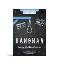 Hangman (Galgenmännchen To Go) - Einstein Edition Für Anspruchsvolle Begriffe -Bester Spielzeug Geschäft 4260528090808 01 2