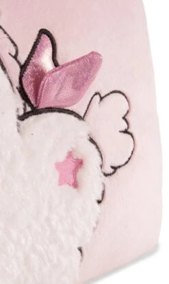 Nici 43261 Kissen Einhorn-Baby Theofina Glitzernd Rosa Ca 43x25cm Plüsch -Bester Spielzeug Geschäft 43261 05 HA me