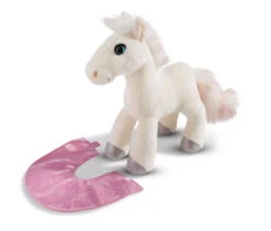 Nici 44899 Weißes Pferd White Peach Stehend Mit Satteldecke 35cm Plüsch -Bester Spielzeug Geschäft 44899 07 ZA 2048x1739