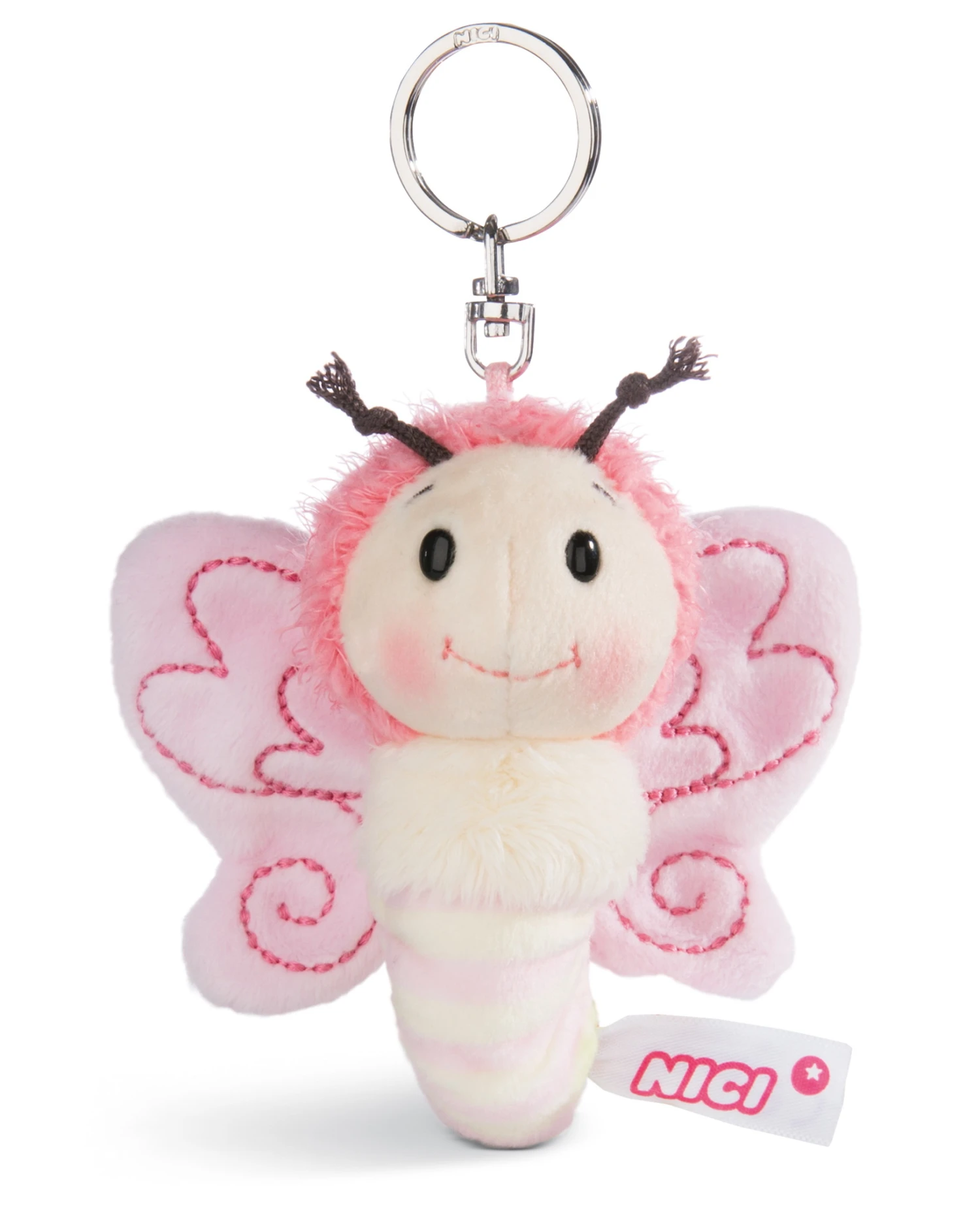 Nici 44931 Schlüsselanhänger Schmetterling Ca 10cm Plüsch Hello Spring - Rosa 3 Nici 44931 Schlüsselanhänger Schmetterling Ca 10cm Plüsch Hello Spring - Rosa