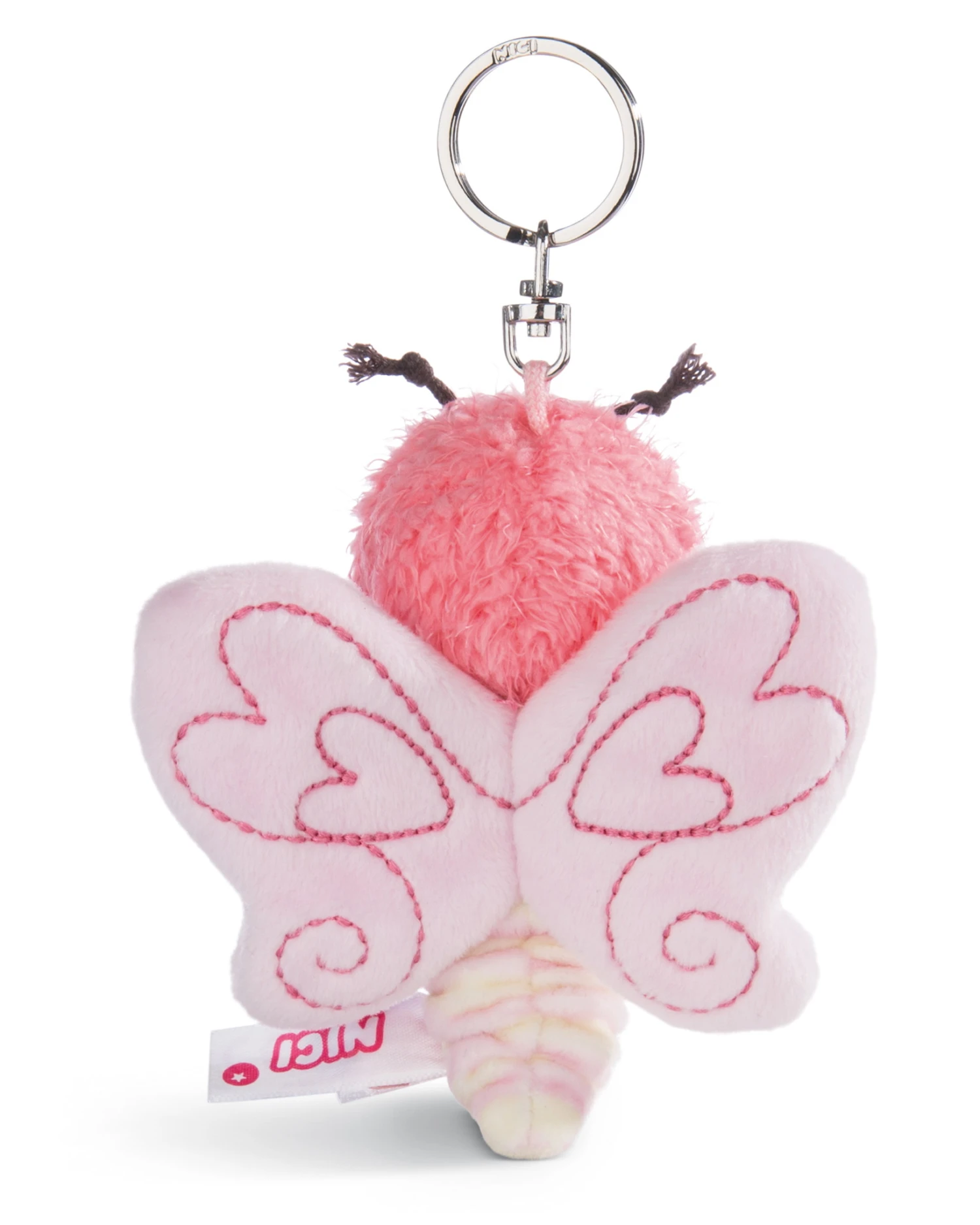 Nici 44931 Schlüsselanhänger Schmetterling Ca 10cm Plüsch Hello Spring - Rosa 4 Nici 44931 Schlüsselanhänger Schmetterling Ca 10cm Plüsch Hello Spring - Rosa – Bild 2