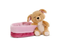Nici 48111 Sleeping Puppies Schlafendes Hundebaby Im Körbchen 12cm Karamell -Bester Spielzeug Geschäft 45371 03 ZA Frei 2048x1536