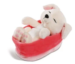 Nici 45373 Sleeping Puppies Schlafendes Hundebaby Im Körbchen 16cm Creme -Bester Spielzeug Geschäft 45373 02 ZA Frei 2048x1753
