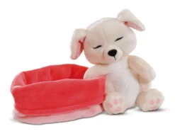 Nici 45373 Sleeping Puppies Schlafendes Hundebaby Im Körbchen 16cm Creme -Bester Spielzeug Geschäft 45373 03 ZA Frei 2048x1536