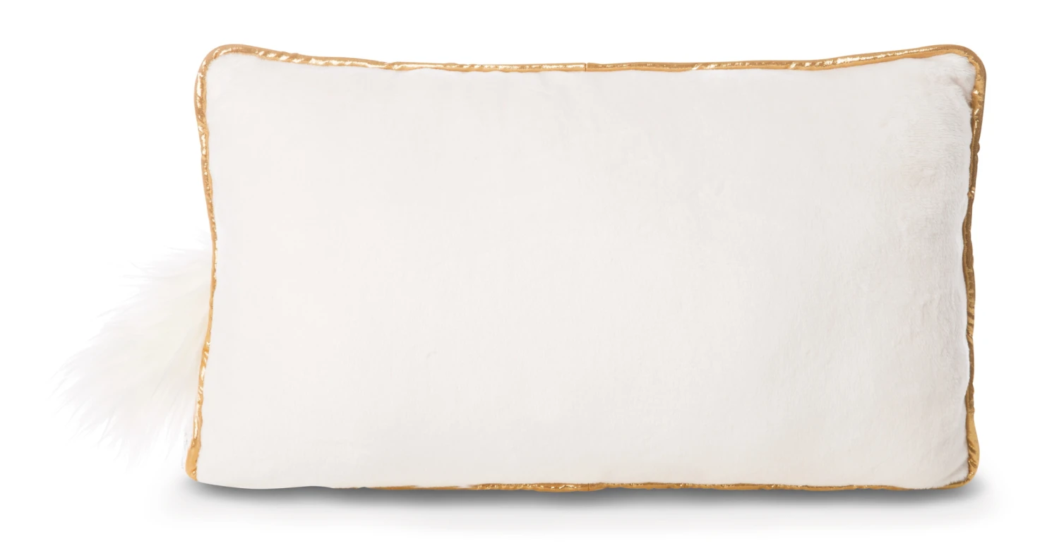 Nici 46556 Kissen Einhorn-Engel Angelia Rechteckig 43x25cm Plüsch Weiß-gold 4 Nici 46556 Kissen Einhorn-Engel Angelia Rechteckig 43x25cm Plüsch Weiß-gold – Bild 3