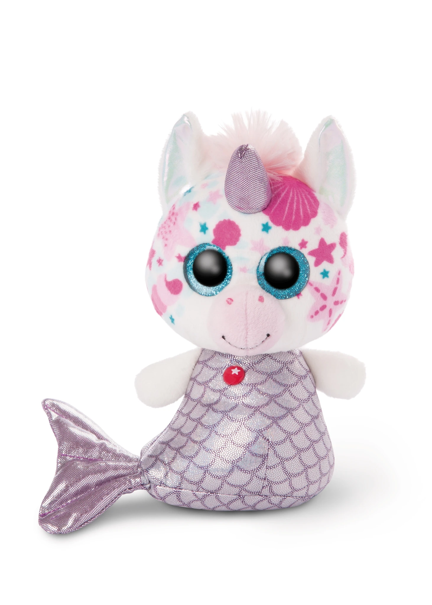 Nici 46826 Glubschis Meerjungfrau Einhorn Pearlie 15cm Plüsch Kuscheltier