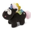 Nici 47374 Schwarzes Einhorn Rainbow Yin & Yang 13cm Stehend Plüsch Kuscheltier -Bester Spielzeug Geschäft 47374 01 HA Frei 2048x1703