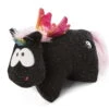 Nici 48412 Kuscheltierkissen Schwarzes Einhorn Rainbow Yin & Yang 40x30cm Plüsch -Bester Spielzeug Geschäft 47382 01 HA Frei 2048x1744