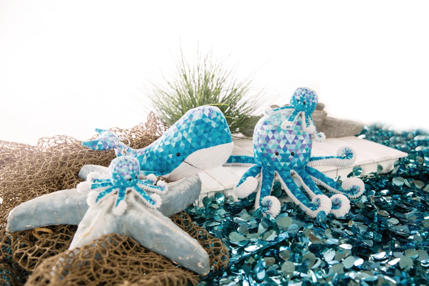 Nici 47441 Kissen Wal Rechteckig 43x25cm Atlantic Friends Plüsch Polygondruck 5 Nici 47441 Kissen Wal Rechteckig 43x25cm Atlantic Friends Plüsch Polygondruck – Bild 3