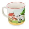 Nici 47807 Kinder - Tasse 240ml Farm Friends Schwein Kuh Henne Porzellan Ø8x8cm -Bester Spielzeug Geschäft 47807 03 ZA Frei 1861x2048