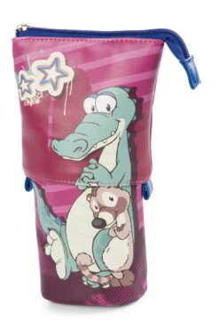 Nici 47984 Mäppchen Schlamper Verstellbar Krokodil & Nilpferd Wild Friends GREEN -Bester Spielzeug Geschäft 47984 02 ZA Frei 1368x2048