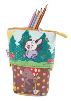 Nici 48214 Schlamper Stifte-Mäppchen Ca 19,5cm Forest Friends GREEN Plüsch -Bester Spielzeug Geschäft 48214 05 ZA Frei 1444x2048