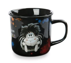 Nici 48255 Tasse Schwarzes Schaf Jerome 10cm Comic Wolf Ulvy & Friends 400ml -Bester Spielzeug Geschäft 48255 04 ZA Frei 2048x1838