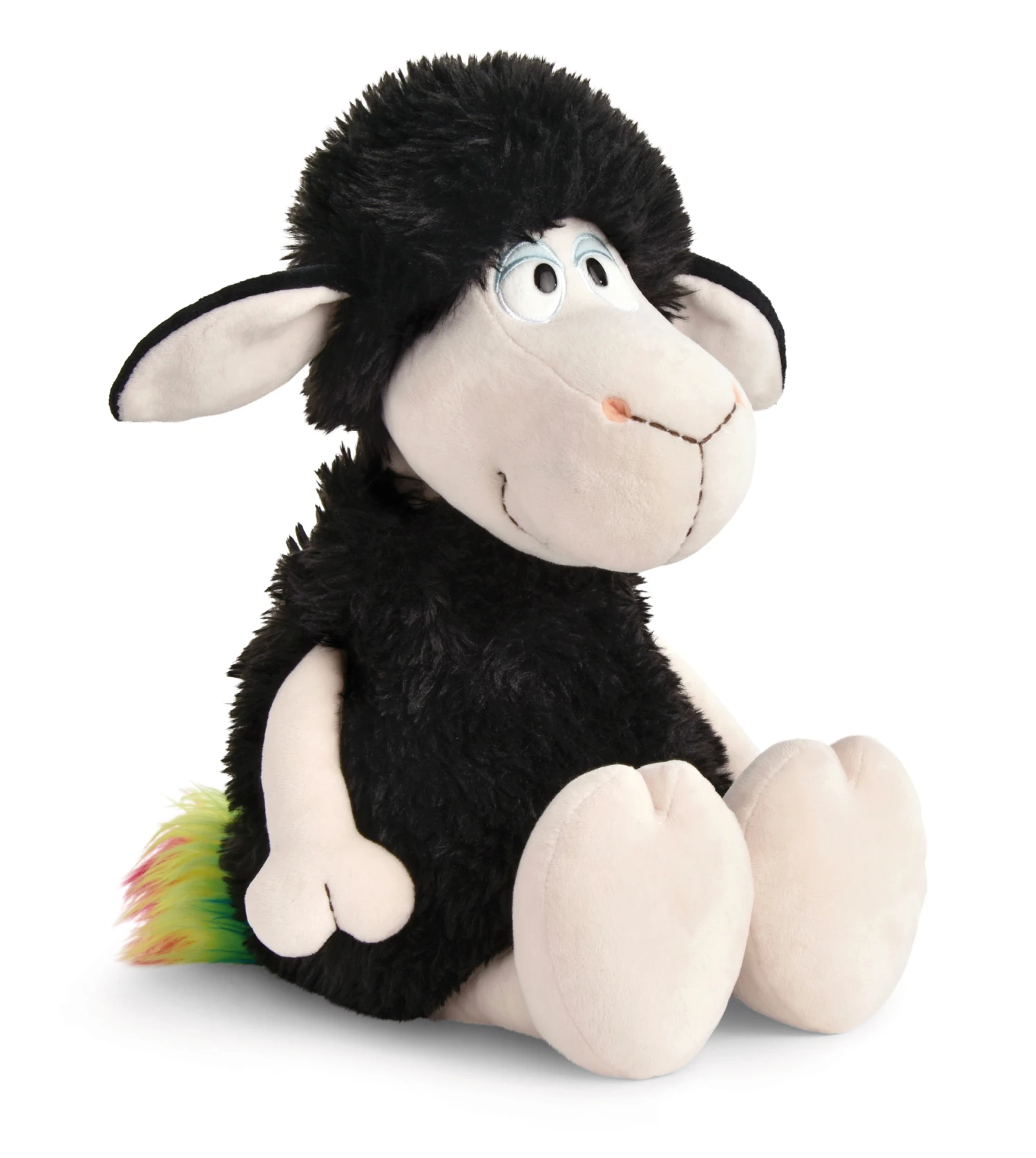 Nici 48253 Schwarzes Schaf Jerome 70cm Plüsch Comic-Look Wolf Ulvy & Friends 7 Nici 48253 Schwarzes Schaf Jerome 70cm Plüsch Comic-Look Wolf Ulvy & Friends – Bild 5