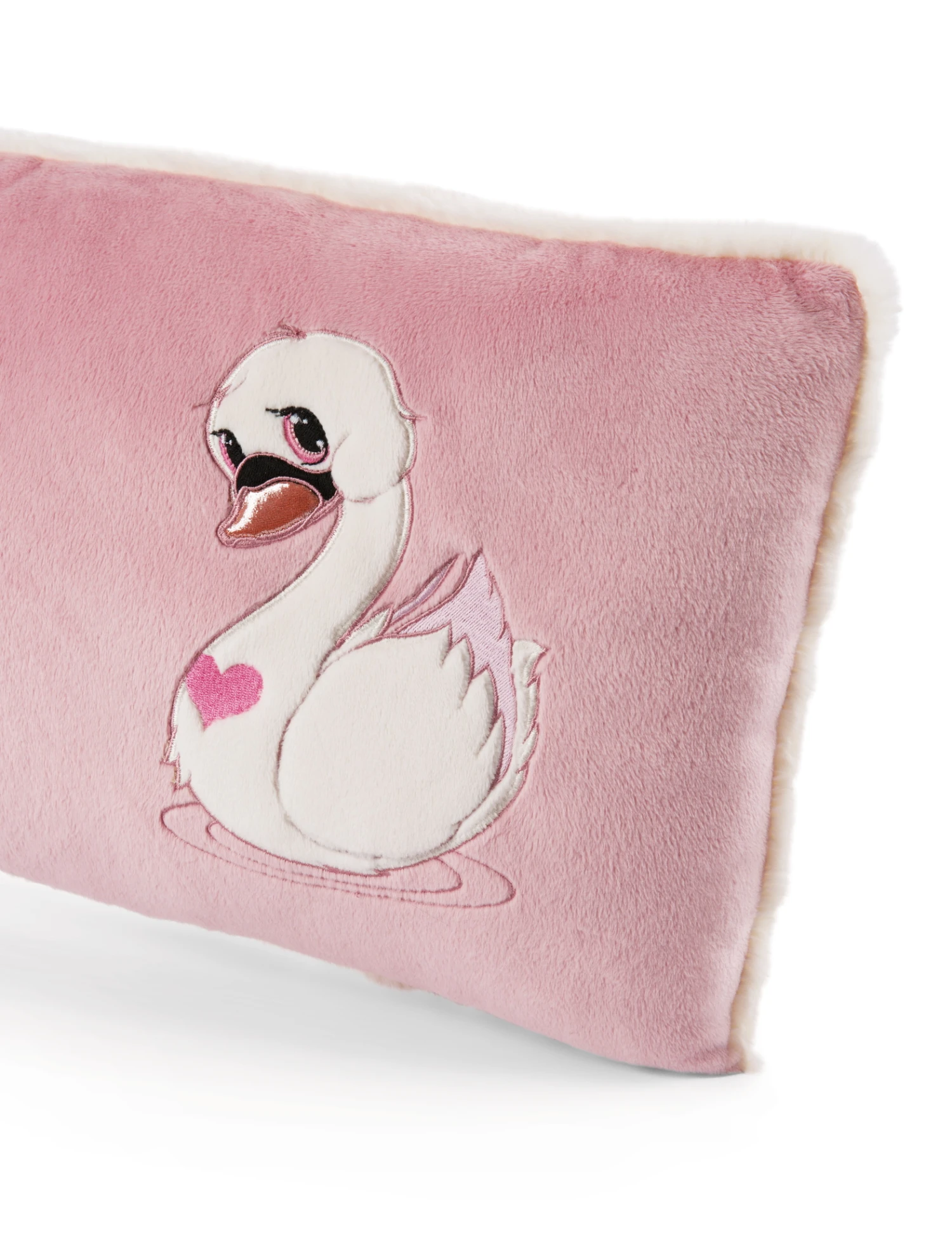 Nici 48274 Kissen Schwan Weiß Rechteckig 43x25cm Plüsch Love Classics GREEN 6 Nici 48274 Kissen Schwan Weiß Rechteckig 43x25cm Plüsch Love Classics GREEN – Bild 4