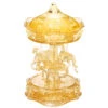 HCM Kinzel Crystal Puzzle 3D - Drehendes Karussell 83 Teile 18 Cm Hoch 59152