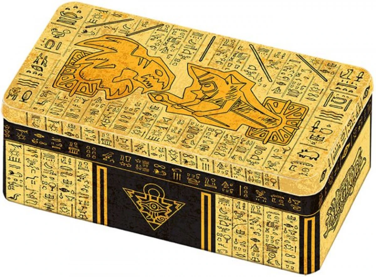 Konami Yu-Gi-Oh 2021 Tin Of Ancient Battles Goldfarbene Box Inkl. 3x 18 Karten 3 Konami Yu-Gi-Oh 2021 Tin Of Ancient Battles Goldfarbene Box Inkl. 3x 18 Karten