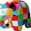 Elefant Plüsch Regenbogen Rainbow Elmer Stofftier Ca. 21cm
