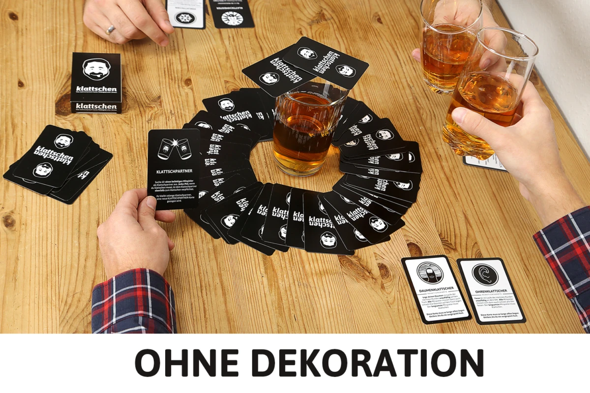 Klattschen - Das Wahrscheinlich Beste Trinkspiel Aller Zeiten Ab 16 Jahren 6 Klattschen - Das Wahrscheinlich Beste Trinkspiel Aller Zeiten Ab 16 Jahren – Bild 4