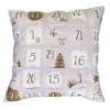 Hergo Sofahelden Adventskalender Kissen Mit Taschen 40x40cm - Rosa 8993 -Bester Spielzeug Geschäft 8993