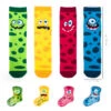 Trendhaus 953254 4er-SET LITTLE MONSTER Magic Socks Zaubersocken Bunt Onesize