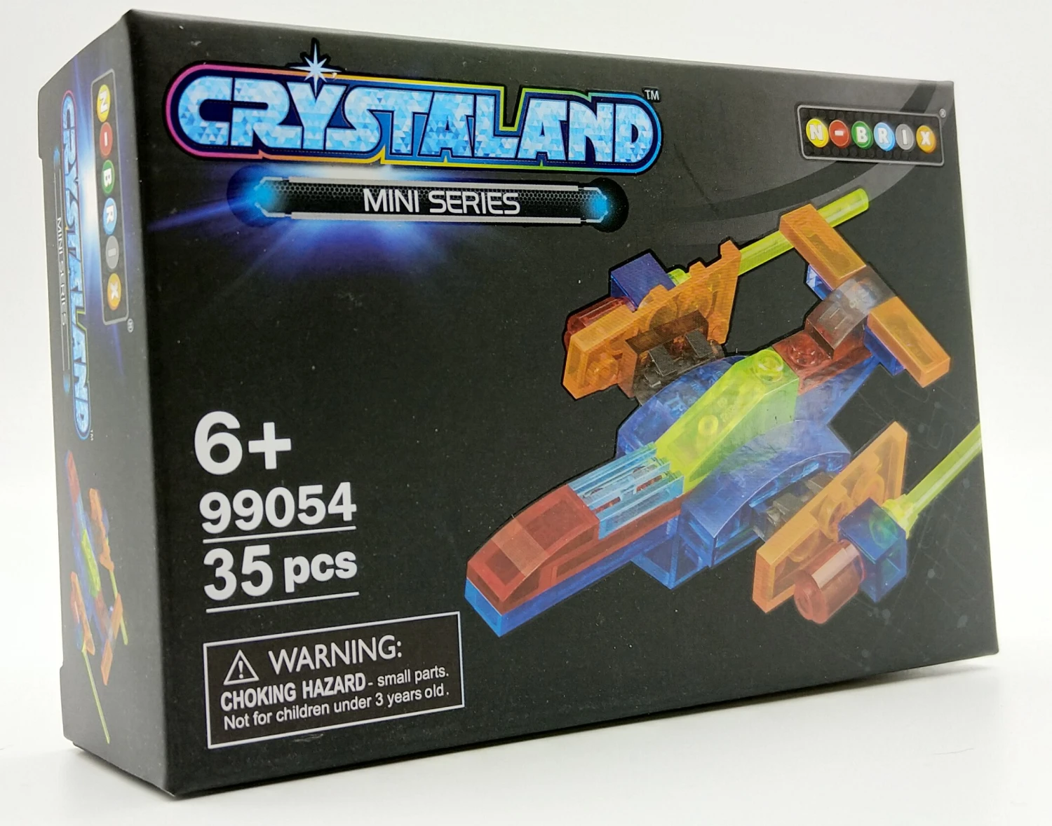 Johntoy N-Brix Crystaland Mini Series Bausteine - 99054 Flugzeug Kampfjet (35 Teile) 3 Johntoy N-Brix Crystaland Mini Series Bausteine - 99054 Flugzeug Kampfjet (35 Teile)