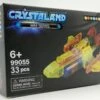 Johntoy N-Brix Crystaland Mini Series Bausteine - 99055 Flugzeug Jet (33 Teile) -Bester Spielzeug Geschäft 99055