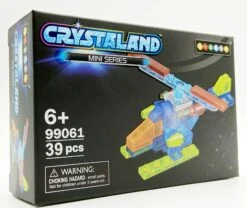 Johntoy N-Brix Crystaland Mini Series Bausteine - 99061 Hubschrauber (39 Teile)