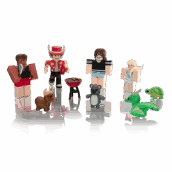 JAZWARES Roblox Mix & Match 4 Figuren Mit Viel Zubehör - Adopt Me: Backyard BBQ ROG0190 -Bester Spielzeug Geschäft Adopt me Backyard BBQ ROG0190 Group OP kk