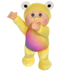 JAZWARES Cabbage Patch Kids Rainbow Garden Collectible Cuties Puppe #168 Crew Frosch