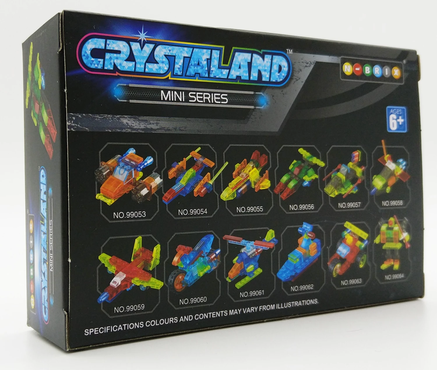 Johntoy N-Brix Crystaland Mini Series Bausteine - 99054 Flugzeug Kampfjet (35 Teile) 4 Johntoy N-Brix Crystaland Mini Series Bausteine - 99054 Flugzeug Kampfjet (35 Teile) – Bild 2