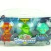 GIOCHI PREZIOSI Exogini 3er Set Sammelfiguren - Charlie Pilot & Luis Le Slug & Captain Parrot