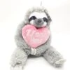 Faultier Sloth Mit Herz "I Love You" Schlenker Plüsch Liebe Herz Rosa Ca 30cm