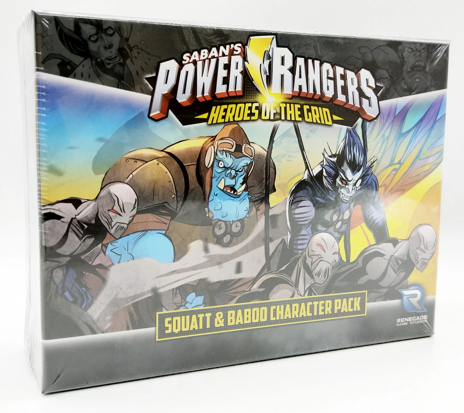 Renegade Game Studios Power Rangers: Heroes Of The Grid - Squatt & Baboo Character Pack 3 Renegade Game Studios Power Rangers: Heroes Of The Grid - Squatt & Baboo Character Pack
