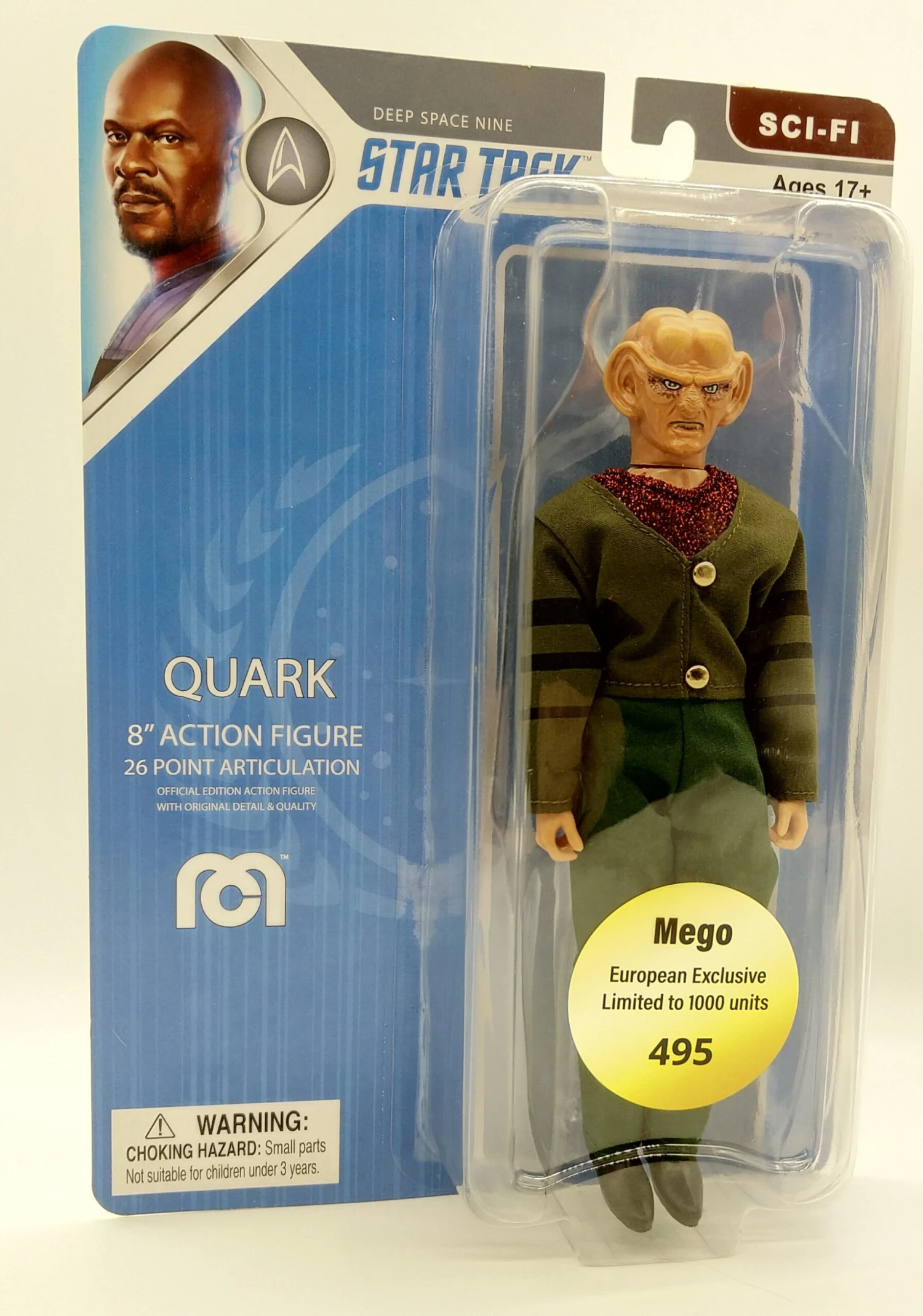 MEGO Star Trek DS9 Quark Ferengi Bewegliche Actionfigur 20cm Limitiert 3 MEGO Star Trek DS9 Quark Ferengi Bewegliche Actionfigur 20cm Limitiert