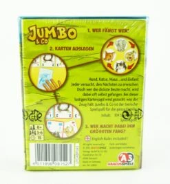 Jumbo & Co. Tierisches Kartenspiel Familienspiel Für 3-6 Spieler ABA08152 5 Jumbo & Co. Tierisches Kartenspiel Familienspiel Für 3-6 Spieler ABA08152 -Bester Spielzeug Geschäft Jumbo Co tierisches Kartenspiel Familienspiel fuer 3 6 Spieler ABA08152 1
