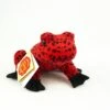Teddy Hermann 92030 Frosch Rot Plüsch Kuscheltier Ca 13cm -Bester Spielzeug Geschäft P1280238 1