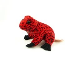 Teddy Hermann 92030 Frosch Rot Plüsch Kuscheltier Ca 13cm -Bester Spielzeug Geschäft P1280239 1