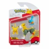 Jazwares PKW2676 Pokemon Battle Figuren 3er Set - Pikachu + Hydropi + Bellektro -Bester Spielzeug Geschäft Pokemon Battle Figue Set 3PK Mudkip Pikachu 1 Bolt
