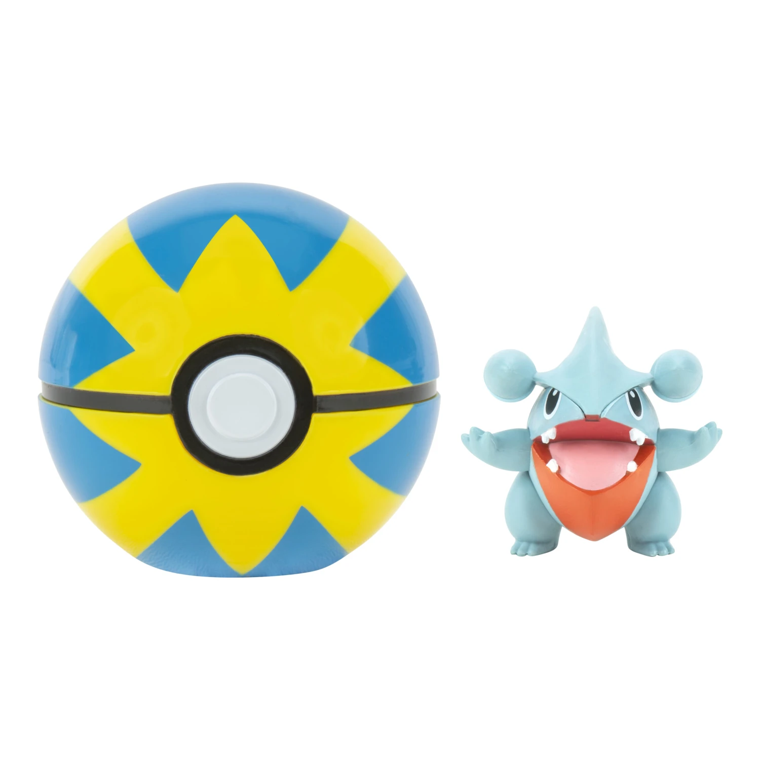 Jazwares PKW0160 Pokemon Figur + Flottball Clip'n'Go - Kaumalat 4 Jazwares PKW0160 Pokemon Figur + Flottball Clip'n'Go - Kaumalat – Bild 2